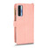 TCL 20S / 20 5G / 20L Litchi Texture Zipper Leather Phone Case - Pink