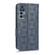 TCL 30 5G / 30+ 5G / Symmetrical Triangle Leather Phone Case - Blue
