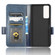 TCL 30 5G / 30+ 5G / Symmetrical Triangle Leather Phone Case - Blue