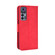TCL 30 5G / 30+ Skin Feel Calf Texture Card Slots Leather Phone Case - Red