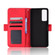 TCL 30 5G / 30+ Skin Feel Calf Texture Card Slots Leather Phone Case - Red