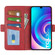 TCL 30 5G/ 30+ Dual-side Magnetic Buckle Leather Phone Case - Red