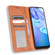 TCL 30 SE / 30 E / 306 / Sharp Aquos V6 Magnetic Buckle Retro Texture Leather Phone Case - Brown