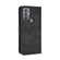 TCL 30 SE / 30 E / 306 / Sharp Aquos V6 Skin Feel Calf Pattern Leather Phone Case - Black