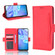 TCL 30 SE / 30 E / 306 / Sharp Aquos V6 Skin Feel Calf Pattern Leather Phone Case - Red
