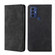 TCL 30 SE / 306 / 305 / Aqous V6 / V6 Plus Skin Feel Magnetic Horizontal Flip Leather Phone Case - Black