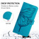 TCL 30 SE Embossed Butterfly Leather Phone Case - Blue