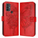 TCL 30 SE Embossed Butterfly Leather Phone Case - Red