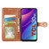 TCL 30 SE Retro Solid Color Buckle Leather Phone Case - Brown