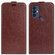 TCL 30 SE/305/306 R64 Texture Single Vertical Flip Leather Phone Case - Brown