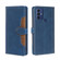TCL 30 SE/306/305 Stitching Skin Feel Magnetic Buckle Horizontal Flip PU Leather Case - Blue