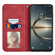 TCL 30 V 5G Retro Skin Feel Magnetic Horizontal Flip Leather Phone Case - Red