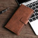 TCL 30 V 5G T781S Skin Feel Crocodile Magnetic Clasp Leather Phone Case - Brown