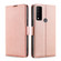 TCL 30 V 5G T781S Ultra-thin Voltage Side Buckle PU + TPU Leather Phone Case - Rose Gold