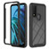 TCL 30 XE 5G Starry Sky Solid Color Series PC + TPU Phone Case - Black
