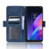 TCL 30 XL Skin Feel Calf Texture Card Slots Leather Phone Case - Blue