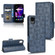 TCL 30 Z T602DL Symmetrical Triangle Leather Phone Case - Blue