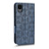TCL 30 Z T602DL Symmetrical Triangle Leather Phone Case - Blue