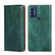 TCL 305 / 30 SE / 306 Pure Color Magnetic Leather Phone Case - Green