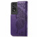 TCL 40 NXTpaper 4G Butterfly Love Flower Embossed Leather Phone Case - Dark Purple