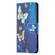 TCL 40 NxtPaper Colored Drawing Pattern Leather Phone Case - Gold Butterfly