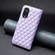 TCL 40 NxtPaper Diamond Lattice Wallet Flip Leather Phone Case - Purple