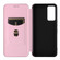 TCL 40 R 5G Carbon Fiber Texture Flip Leather Phone Case - Pink