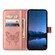 TCL 40 R 5G Embossed Butterfly Leather Phone Case - Rose Gold