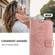 TCL 40 R 5G Embossed Butterfly Leather Phone Case - Rose Gold
