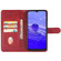 TCL 40 R 5G Leather Phone Case - Red