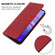 TCL 40 R 5G Magnetic Closure Leather Phone Case - Red