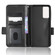 TCL 40 R Symmetrical Triangle Leather Phone Case - Black