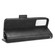 TCL 40 R Symmetrical Triangle Leather Phone Case - Black