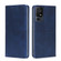 TCL 40 SE Cow Texture Magnetic Horizontal Flip Leather Phone Case - Blue