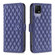 TCL 40 SE Diamond Lattice Wallet Flip Leather Phone Case - Blue