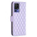 TCL 40 SE Diamond Lattice Wallet Flip Leather Phone Case - Purple