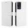 TCL 40 SE Diamond Texture Leather Phone Case - White TCL 40 SE Diamond Texture Leather Phone Case - White