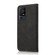 TCL 40 SE Dual-color Stitching Leather Phone Case - Black Rose Gold