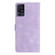 TCL 40 SE Flower Butterfly Embossing Pattern Leather Phone Case - Purple