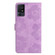 TCL 40 SE Flower Embossing Pattern Leather Phone Case - Purple