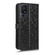 TCL 40 SE Honeycomb Dot Texture Leather Phone Case - Black