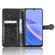 TCL 40 SE Honeycomb Dot Texture Leather Phone Case - Black