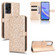 TCL 40 SE Honeycomb Dot Texture Leather Phone Case - Gold