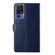 TCL 40 SE HT01 Y-shaped Pattern Flip Leather Phone Case - Blue