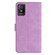 TCL 40 SE Seven Butterflies Embossed Leather Phone Case - Purple