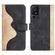 TCL 40 SE Stitching Horizontal Flip Leather Phone Case - Black