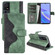 TCL 40 SE Stitching Horizontal Flip Leather Phone Case - Green