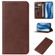 TCL 40 X Magnetic Closure Leather Phone Case - Brown
