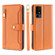 TCL 40 XE 5G / 40X 5G Lite Sheep Texture Cross-body Zipper Wallet Leather Phone Case - Orange