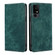 TCL 40 XE 5G / 40X 5G T601D RFID Anti-theft Brush Magnetic Leather Phone Case - Green